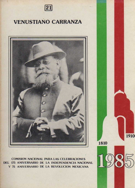 SERIE DE CUADERNOS CONMEMORATIVOS. VENUSTIANO CARRANZA. 21