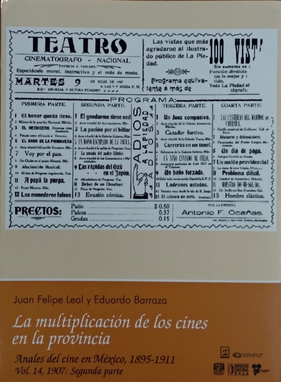 LA MULTIPLICACION DE LOS CINES EN LA PROVINCIA. ANALES DEL CINE EN MEXICO