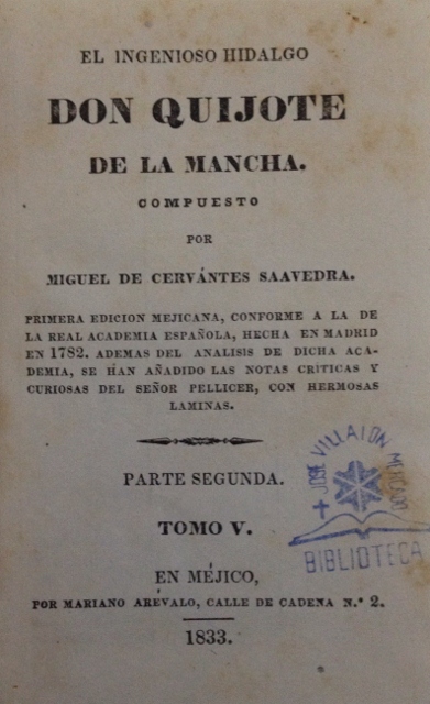 EL INGENIOSO HIDALGO DON QUIJOTE DE LA MANCHA